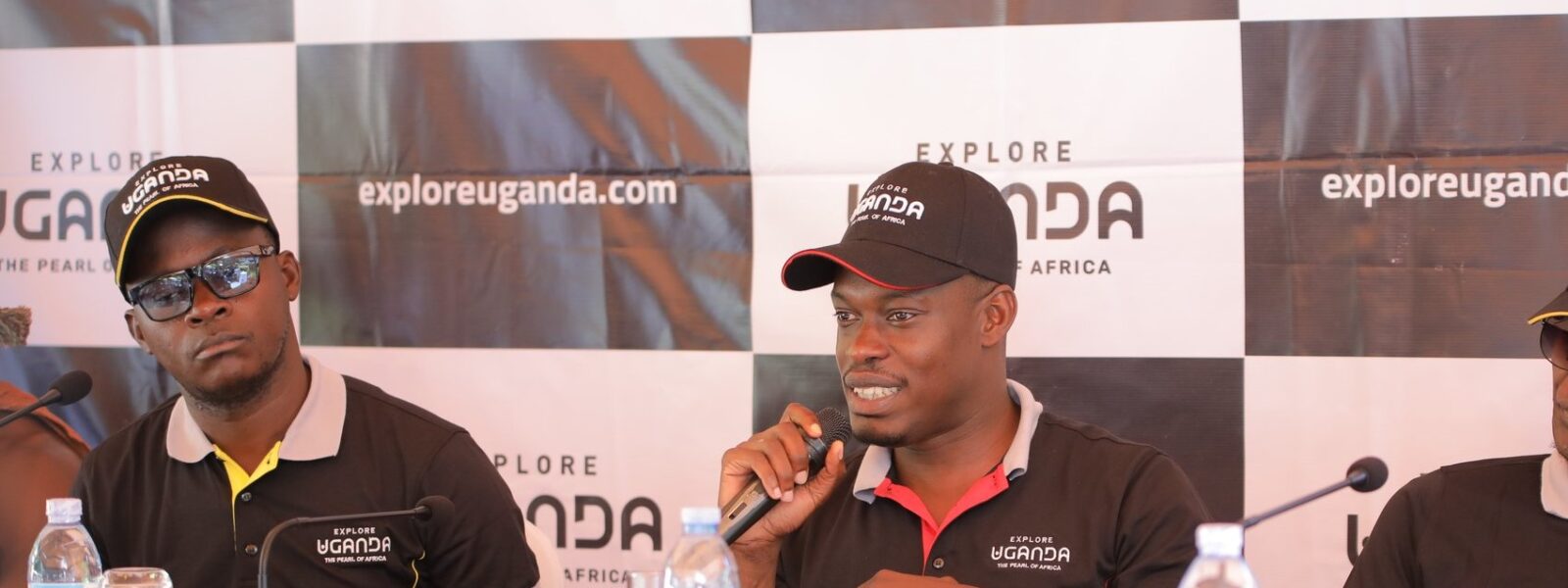 Hon Martin Mugarra, during the press-conference