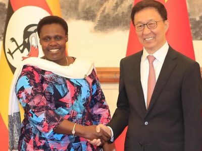 Alupo hails strong Uganda -China relations.