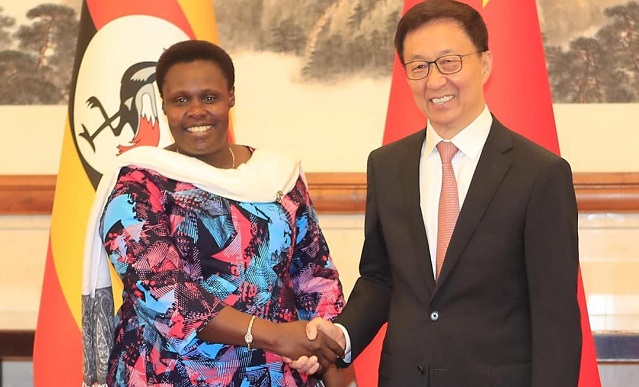 Alupo hails strong Uganda -China relations.